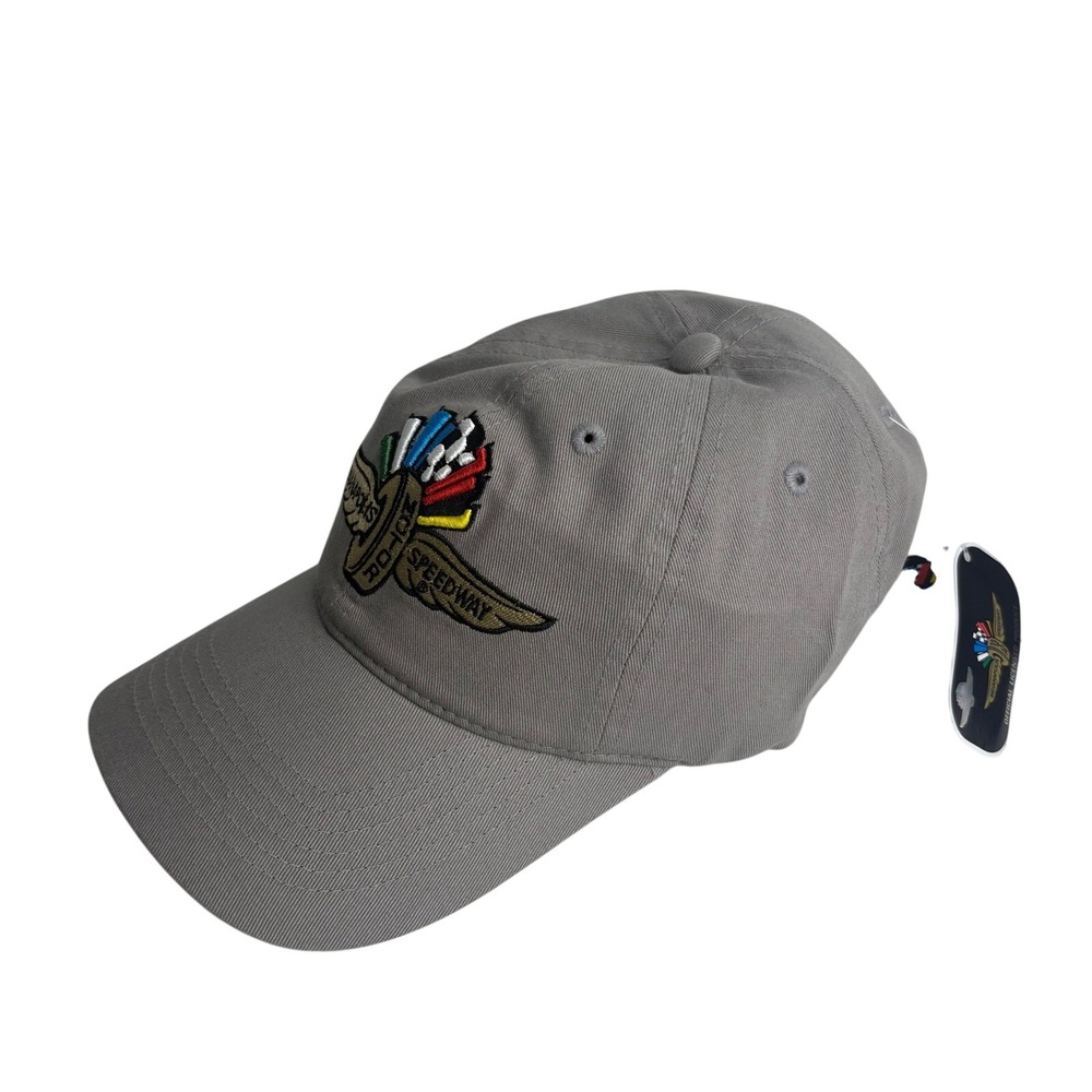 Indianapolis Motor Speedway Youth Grey Hat Indy 500 Racing Cap NWT EST 1909